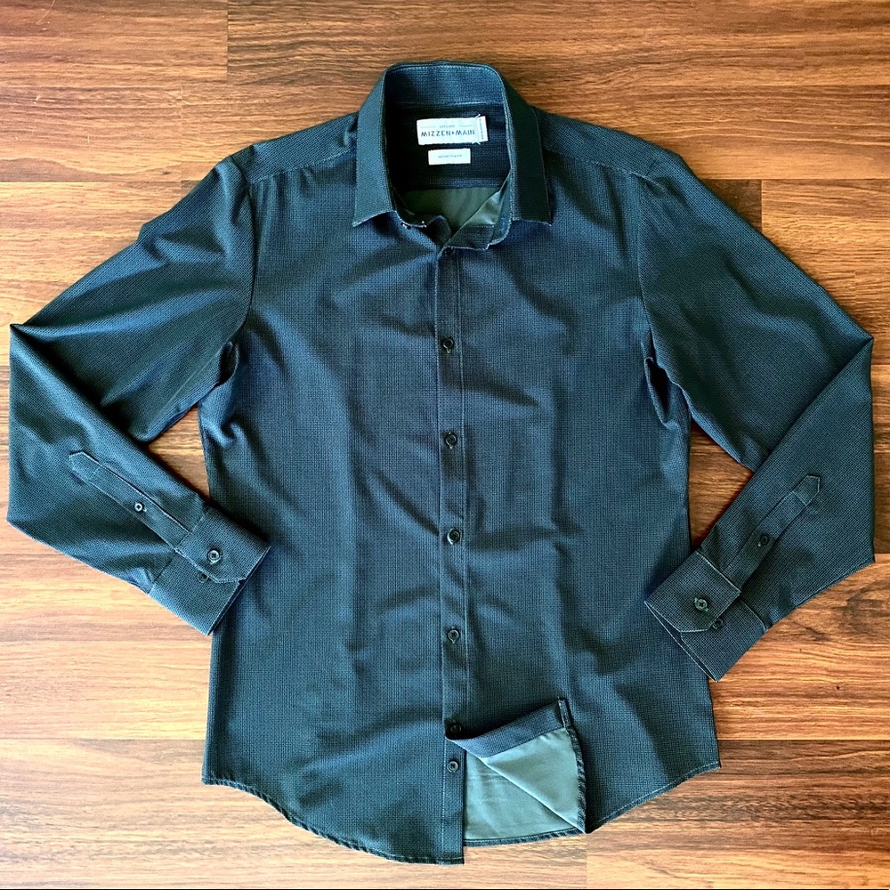 Med Mizzen+Main Leeward Gray Diamond Geo Print